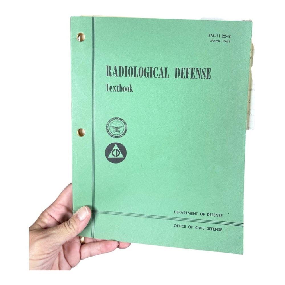 1960s Radiological Defense Book